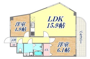 ステラ田中町の物件間取画像